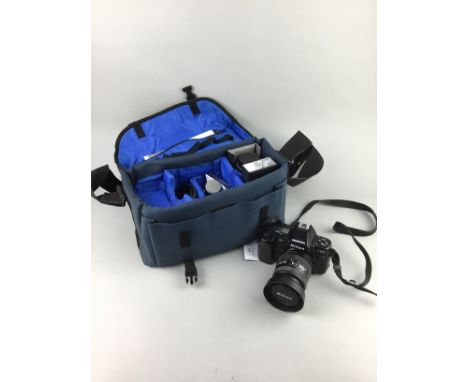 NIKON F-801 CAMERA, with lenses, flash and accessories, in carry case