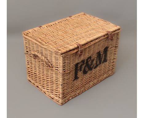A Fortnum &amp; Mason hamper (LWH 61 x 39 x 40 cm)