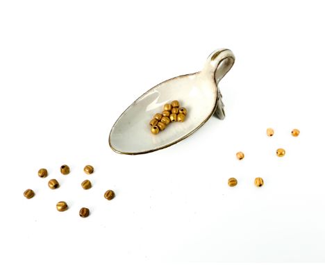Antiquities: a collection of 27 x yellow gold miniature beads, possibly Roman Empire - all seed-shaped, approx. 3mm diameter.