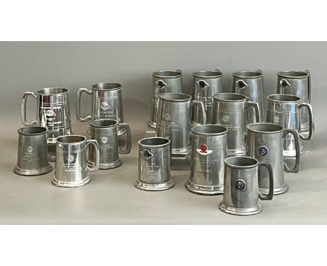 A collection of VSCC, 750MC, B&HMC and Bentley Drivers Club prize trophies and tankards - won by the noted vintage Bentley ra