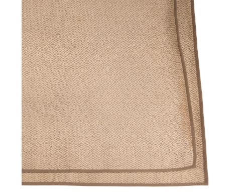A pair of woven jute 'Vistoft' rugs Each with a geometric design.296cm x 198cmQty: 2In generally good condition with some not