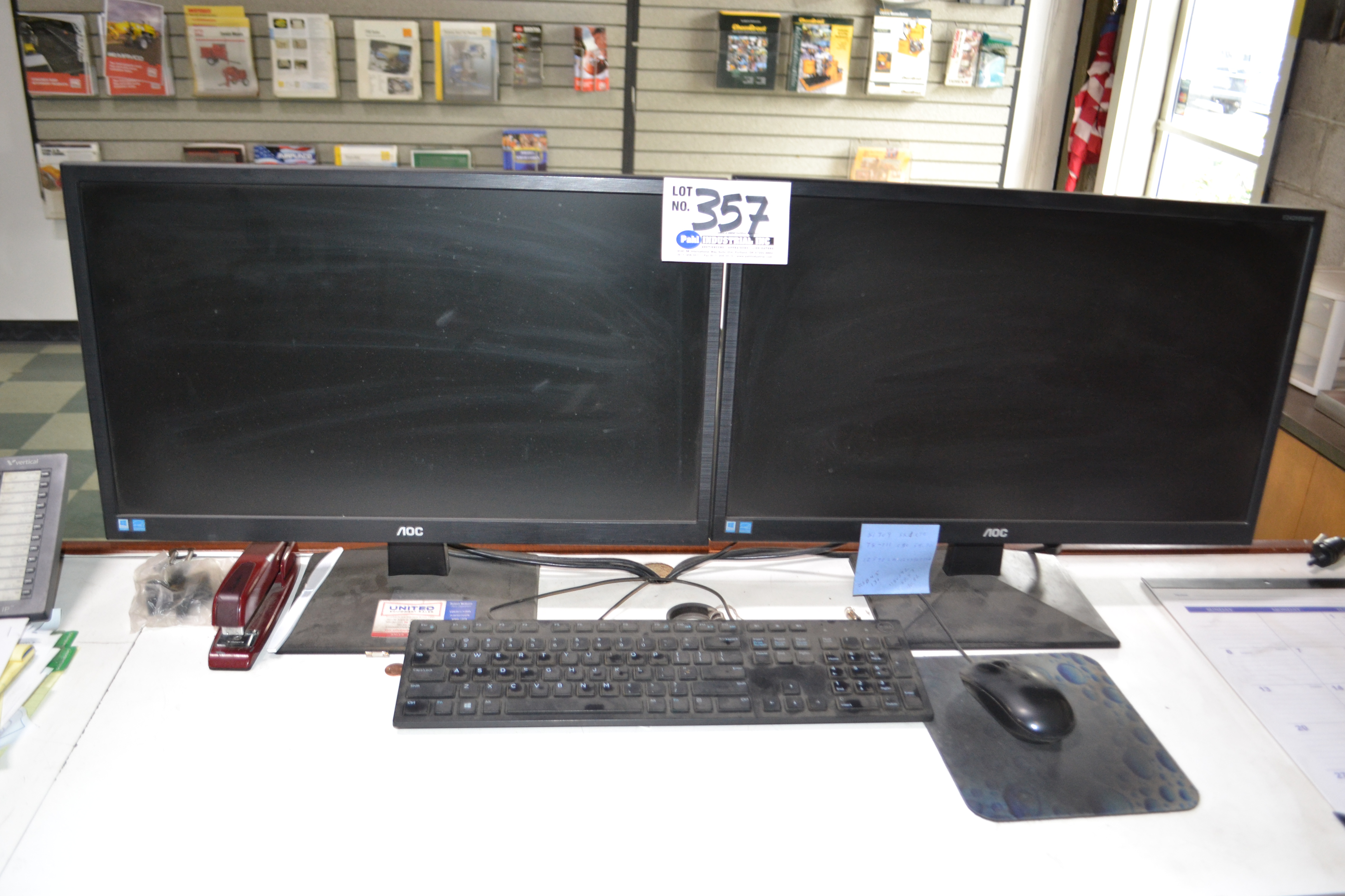 Dell Dual Monitor Computer System