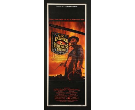 One of the great Western poster images of Clint Eastwood and the US Insert format shows off Ron Lesser's artwork to excellent