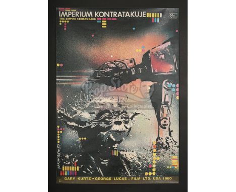 Although this poster was re-printed as a limited edition in 2015, this is the original First release Polish poster for "The E