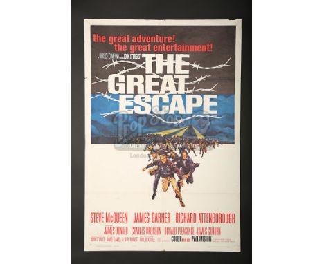 The film boasted a stellar cast headed by Steve McQueen and Frank McCarthy provided a worthy poster illustration using artist