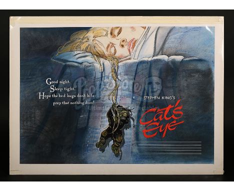 Prototype Vic Fair artwork for this horror-comedy based on the Stephen King novel, the film starring Drew Barrymore and James