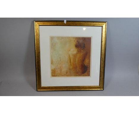 A Framed Print of Nude 