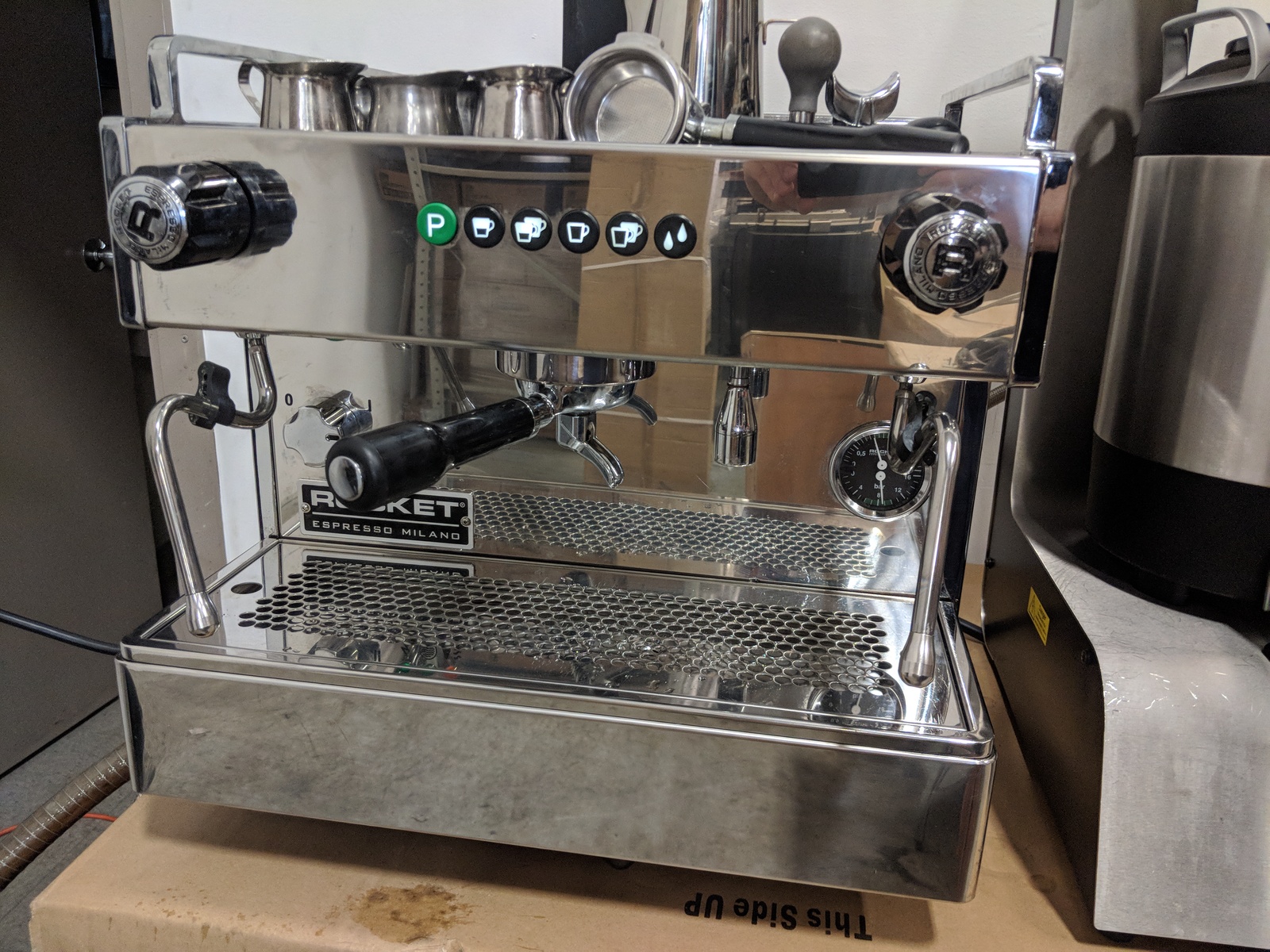 Rocket Boxer Single Group Espresso Machine, Like-New Rental Return ...