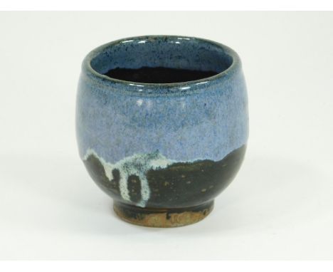 TREVOR CORSER. A Trevor Corser, Leach Pottery yunomi. Impressed Pottery & personal marks. Height 9cm.  Please note that all i