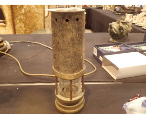 Five post early Marsault A Naylor Wigan miners lamp 
