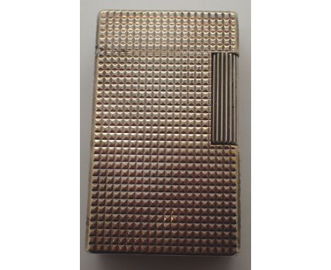 Vintage silver plated St Dupont lighter 