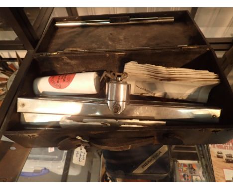 AGFA professional flash lamp in original case with ancillaries c1912