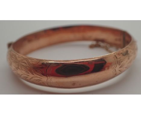 9ct gold filled childs bangle 