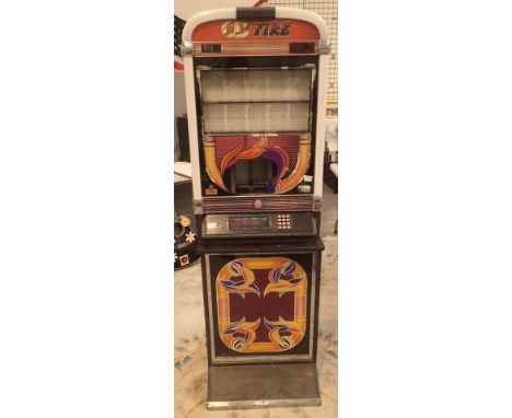 Large free standing CD juke box by NSM ( key in office 7715 ) CONDITION REPORT: Vendor assures us this item is working at lot