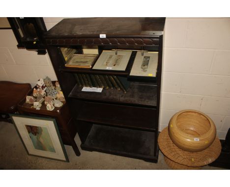 An Ercol four tier bookcase