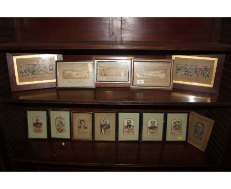 &nbsp; A quantity of Stevengraph silk pictures and portraits