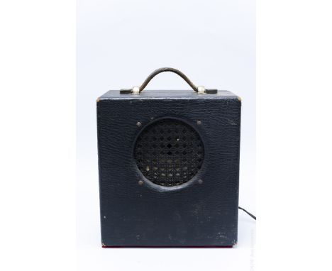 Vintage GEBS 317-J amplifier with Jensen Alnico 5 PM speaker.