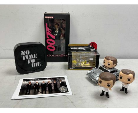 James Bond 007 Interest to include Dragon 1/9 Scale James Bond Goldeneye Collectors Plastic Action Figure, boxed. Corgi #CC04