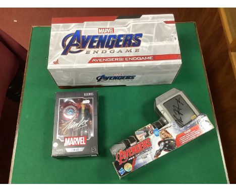 Marvel Interest to include Hasbro Legends Series Stan Lee 6" Plastic Action Figure, Hasbro Avengers Age of Ultron Thor Lightn