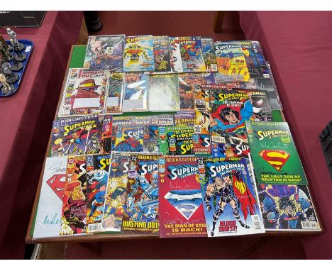 Approximately Forty Two Signed Comics. To include Star Wars #0 Signed by Roy Thomas, Star Wars Union #4 Signed by Mike Stackp