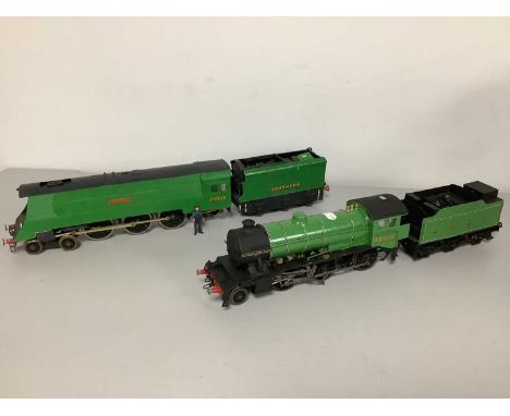 Two 'O' Gauge/7mm Kit Built Steam Tender Locomotives, comprising an "Ace Product" 2-6-0 fine-scale Class K4 L.N.E.R Green R/N
