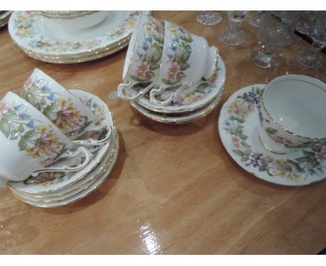 A Paragon 'Country Lane' part tea service
