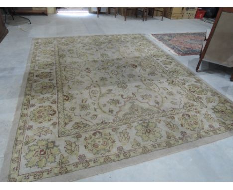 A large vintage carpet square