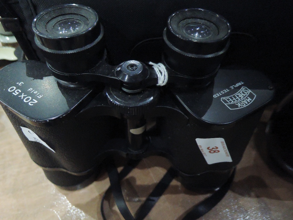 mark scheffel binoculars 20x50