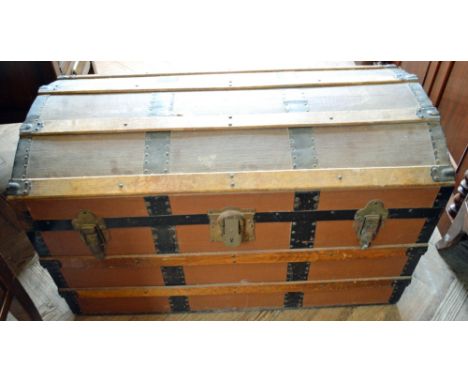 A domed top trunk