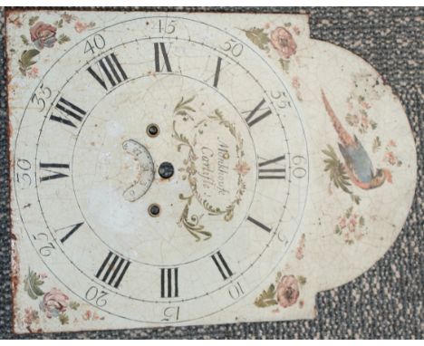 MONKHOUSE OF CARLISLE 8 DAY LONG CASE CLOCK DIAL H46CM X W33CM