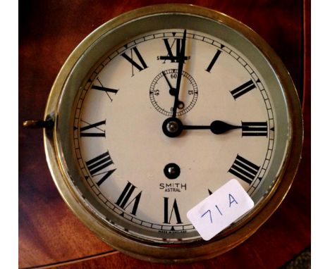 SMITHS ASTRAL SHIPS CLOCK DIAMETER 20CM