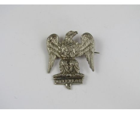 A Royal Scots Greys silver arm badge, R&W (?), Birmingham, 1876 