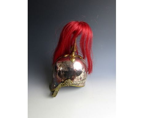 A 19th Century Life Guards other rank's pattern helmet, (a/f) 