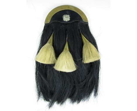 A George V-VI Highland Light Infantry three-tassel sporran 