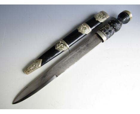A post 1952 Highland Light Infantry piper's dirk 