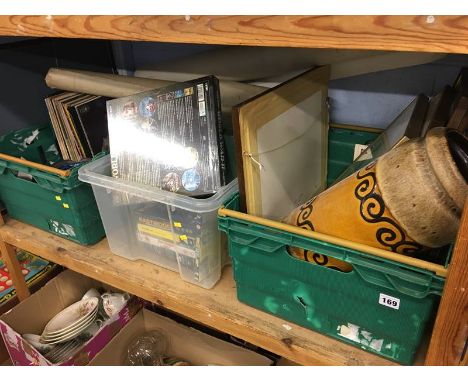 Shelf of assorted