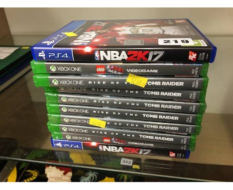 Various console games