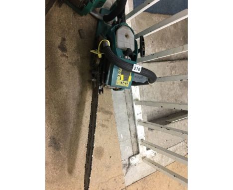 A chainsaw