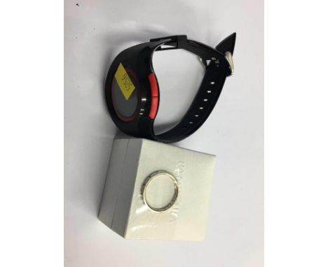 Ring and digital watch