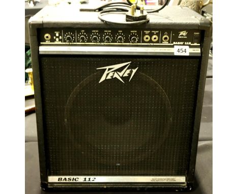 Peavey Basic 112 50w bass amplifier. Not available for in-house P&amp;P, contact Paul O'Hea at Mailboxes on 01925 659133 Cond