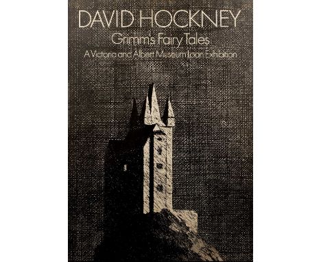 David Hockney (b.1937) 'Grimm's Fairy Tales at The Victoria and Albert Museum loan exhibition', exhibition poster, 68cm x 49c