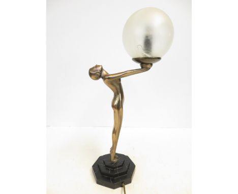 Art deco style lamp 