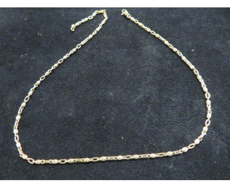 9ct Gold chain Weight 11.1g 