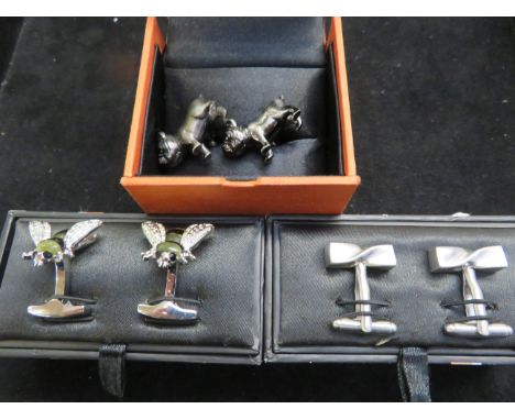 Simon carter cufflinks x3 