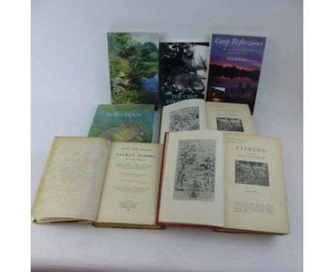 Angling Miscellany : Scrope W. : Days & Nights of Salmon Fishing in the Tweed, 1898. 8vo. Half vellum; Hutchinson H. (Ed) : F