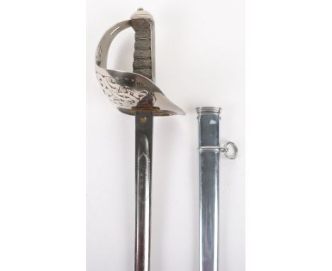 Historically Important British Officers Sword Belonging to Arctic Explorer Belgrave Edward Sutton Ninnis, Who Was Lost on Dou