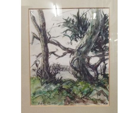 Arthur Stanley George Butler, The Tributary, mixed media, signed and dated 1969, another by the same, a related volume and si