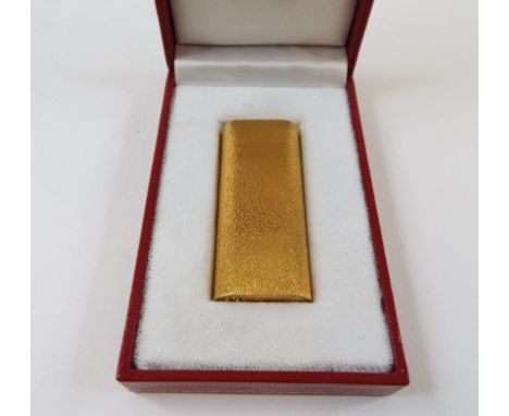 A Must de Cartier lighter, C08386, boxed