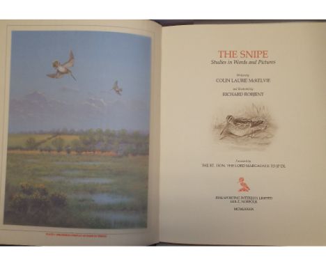 McKelvie (C L) & Robjent (R) The Snipe - Studies in Words and Pictures, 1989, illus, no 150/300, signed, original sepia drawi