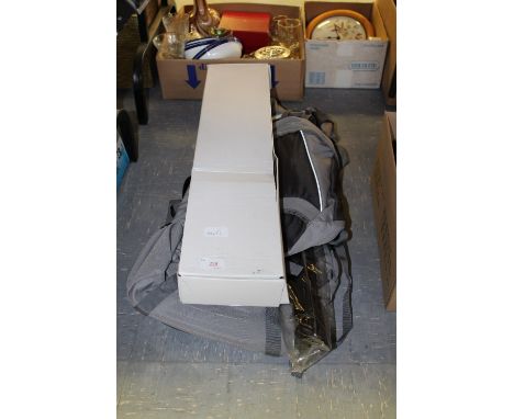 Rucksac and folding stool